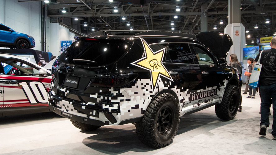 Hyundai Rockstar Santa Fe Concept SEMA 2016