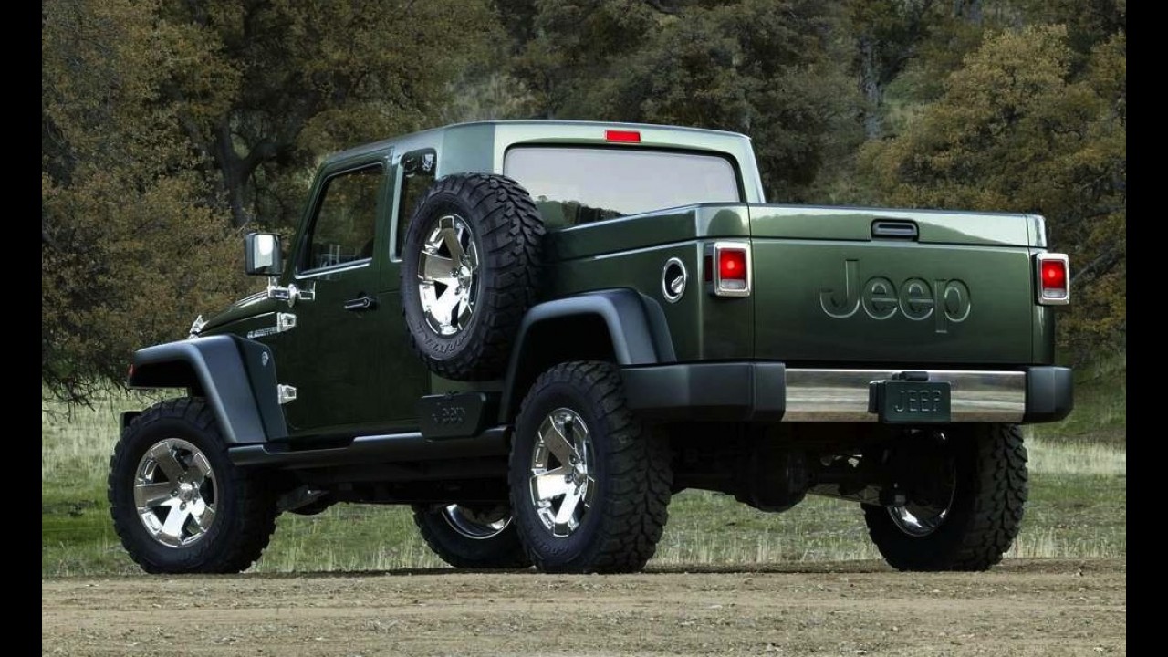 FCA: inédita picape Jeep não será baseada na plataforma do Wrangler