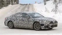 2018 Audi A8 spy photo