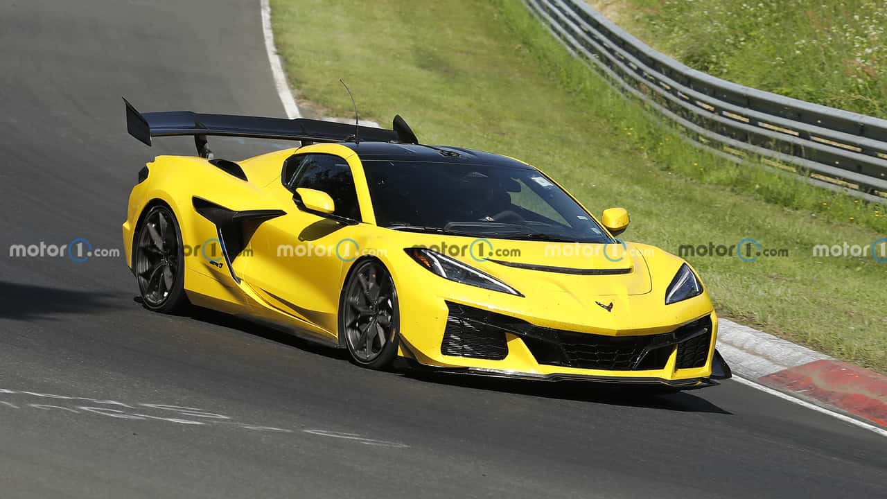 Chevrolet Corvette Zora (2025) als ungetarnter Erlkönig