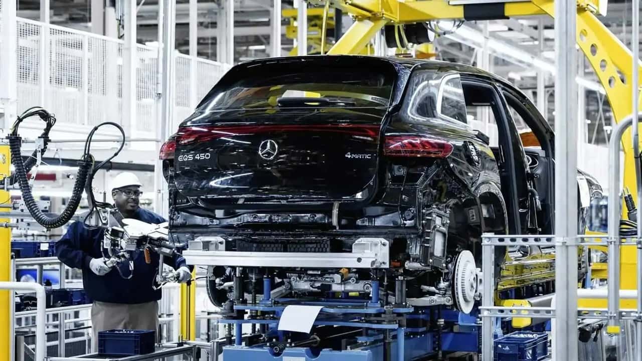 image of "Mercedes Will Pause EQ Production For America Right As The EV Tax Credits End"