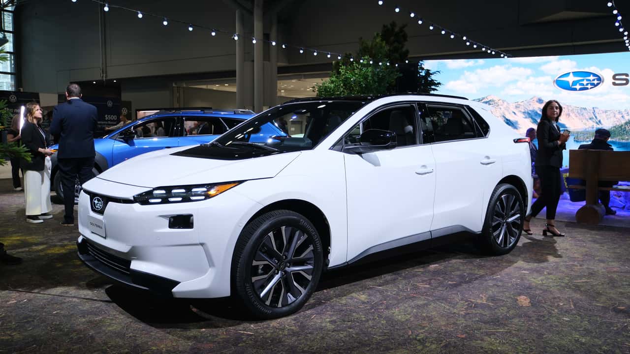 Subaru Solterra 2025, salón Nueva York
