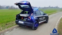 L'Alfa Romeo Junior della Polizia