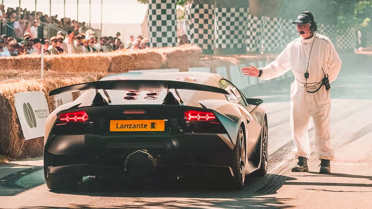 Lanzante Lamborghini Sesto Elemento Calle Legal