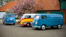 Trio der drei ältesten bekannten VW Busse