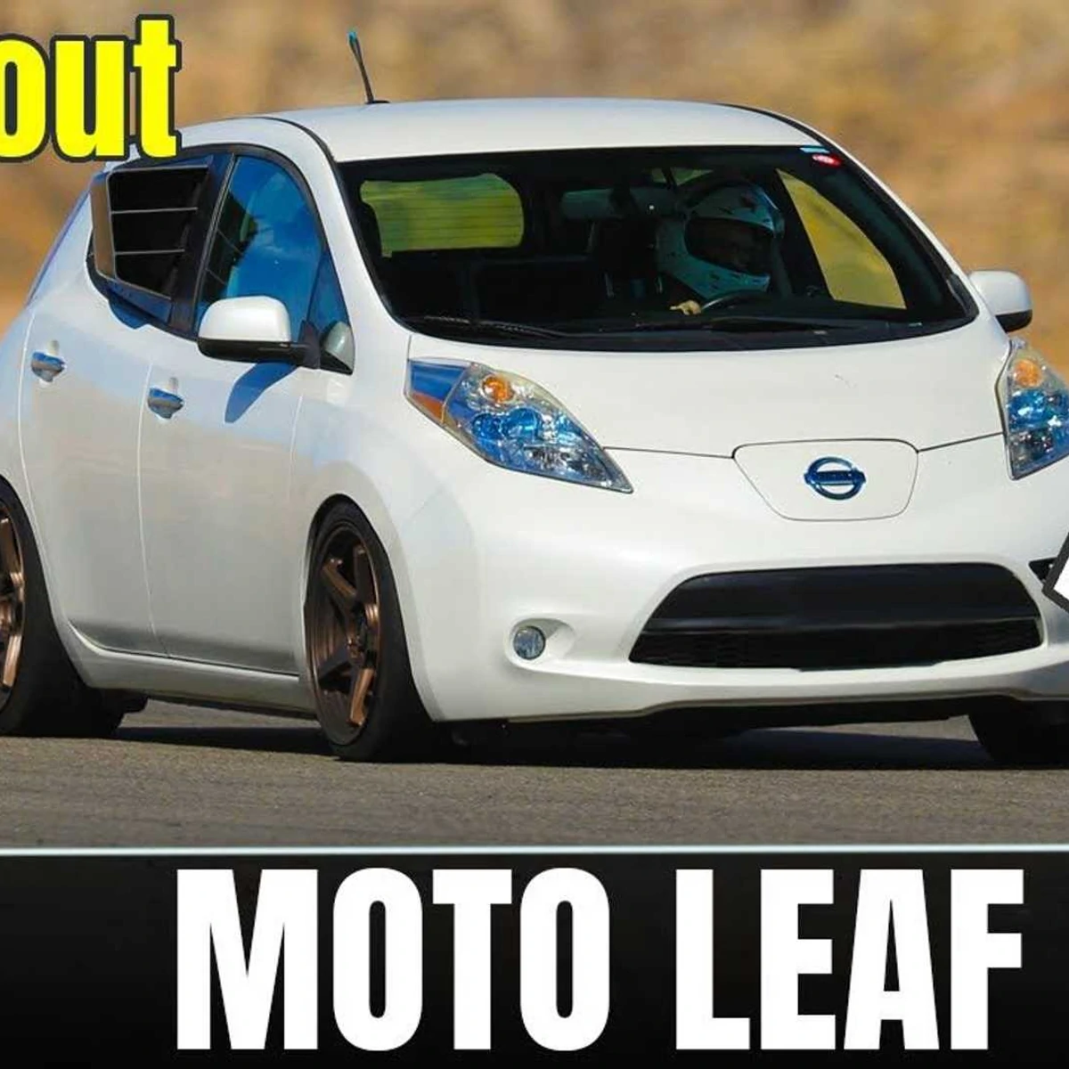Check Out This Wild Nissan Leaf Hybrid With A Kawasaki ZX-10R Engine