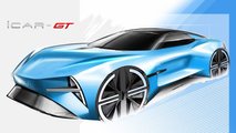 Chery iCar GT, le foto teaser
