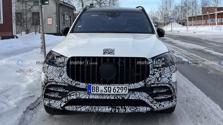 Makyajlı Mercedes-AMG GLS 63 Casus Fotoğrafları