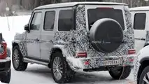 Mercedes-Benz EQG Rear View Spy Photo