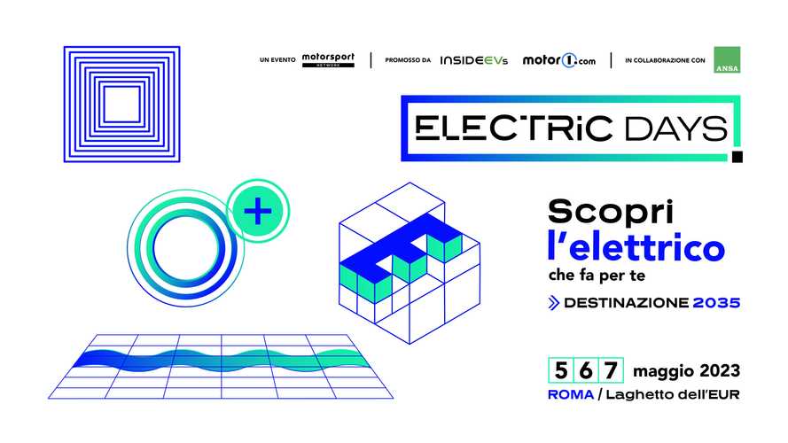 Tornano gli Electric Days 2023, a Roma EUR dal 5 al 7 maggio