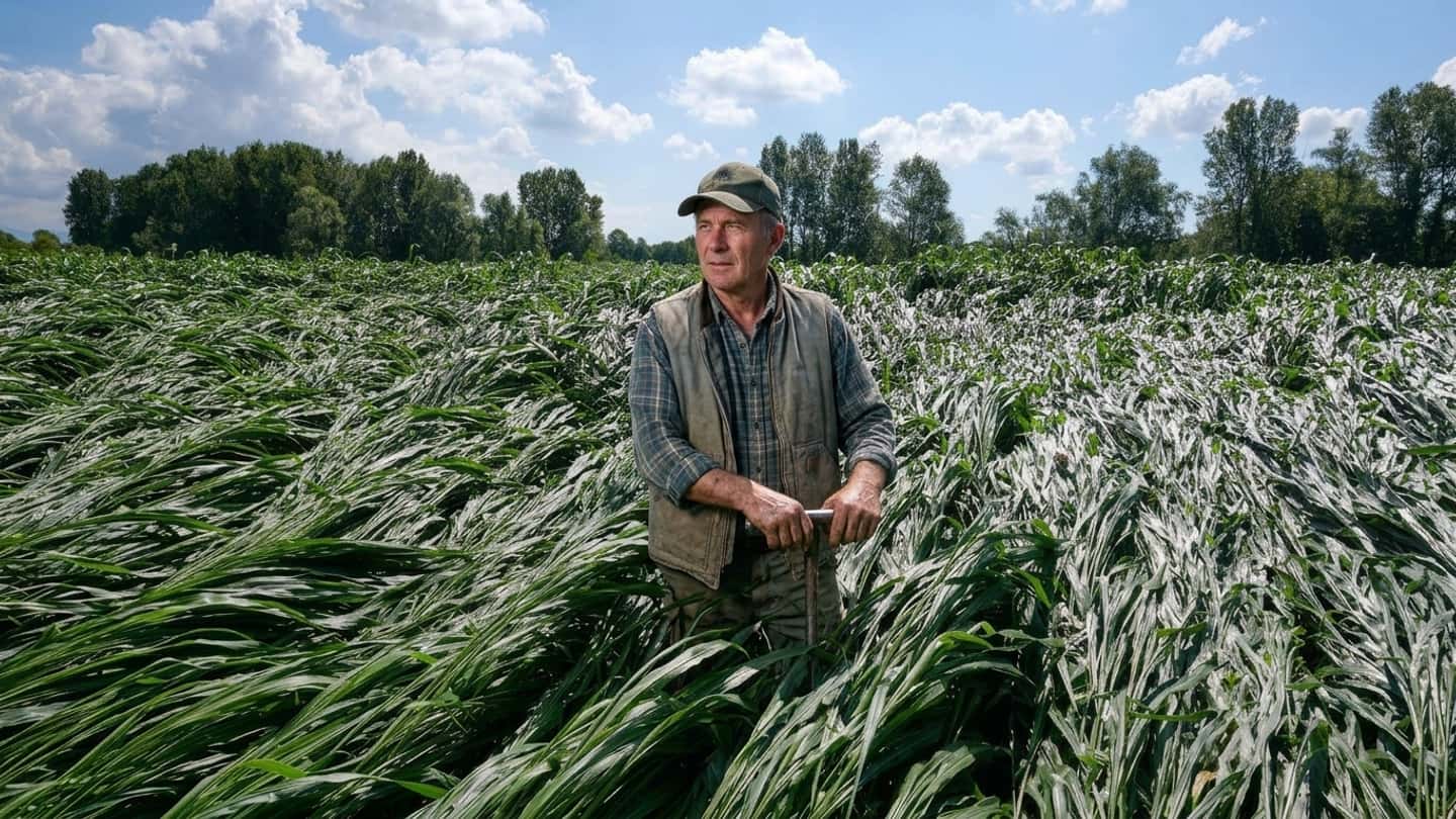 Lombardia, aiuti per i danni agricoli del maltempo di luglio