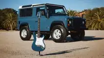 Land Rover, John Mayer, PRS Guitars Silver Sky Defender Color Collection