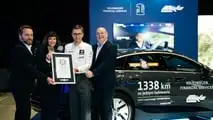 Miko Marczyk, Audi A6 Sportback e-Tron, Guinness Menzil Rekoru