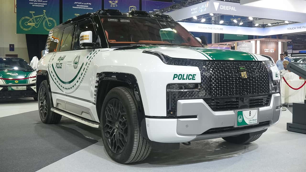 Yangwang U8 für die Polizei von Dubai