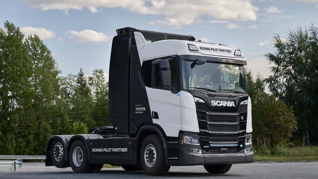 Toyota e Scania testano 40 camion a idrogeno dal 2027