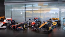 2012 McLaren MP4/27A and the 2023 McLaren MCL37A