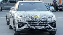 Lamborghini Urus ibrida plug-in, le nuove foto spia