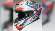 Shoei X-Fifteen Escalate - Red and Blue