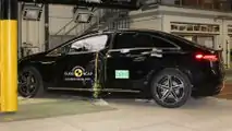 Crash test Mercedes-Benz EQE Euro NCAP 2022
