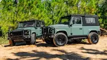 ECD Land Rover Defender 90 Restomod gemelos