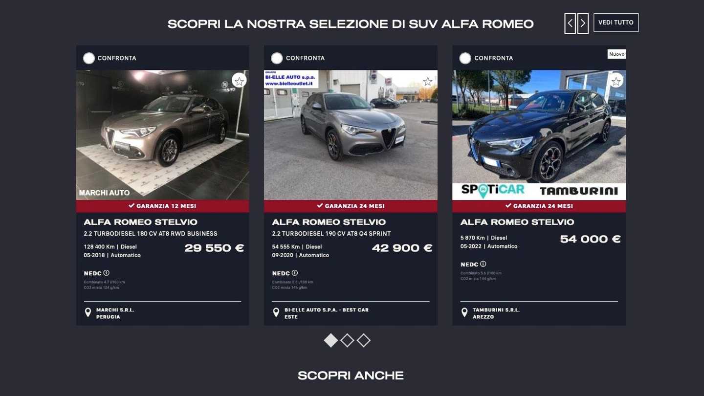 Alfa Romeo usate, nasce il programma Certified