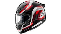 Arai Contour-X Helmet - Graphic (Snake Red) - Front, Left