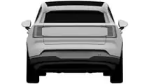 Volvo EX30 leaked patent image