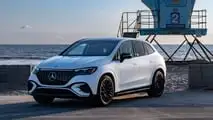 2024 Mercedes-AMG EQE SUV Exterior Front Quarter