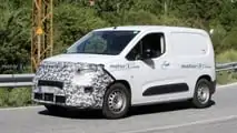 Peugeot Partner facelift spy photo