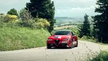 La Mille Miglia 2023 con l'Alfa Romeo Giulia Quadrifoglio restyling