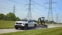 Rimorchio di camion da lavoro Chevrolet Silverado EV 2024