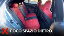 Lexus UX Hybrid 4WD F Sport (2022) - CONTRO - POCO SPAZIO DIETRO