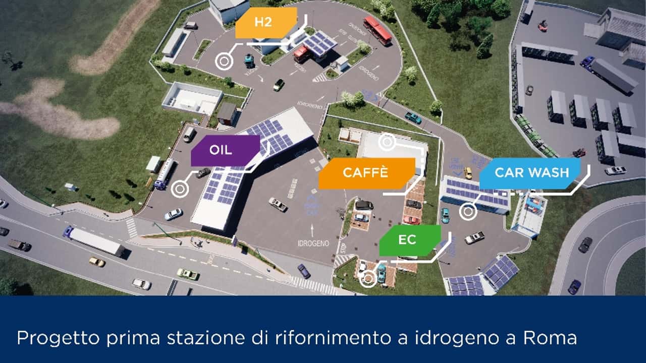 La mappa della stazione