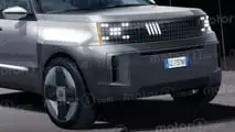 Fiat Panda e (2024) als Rendering