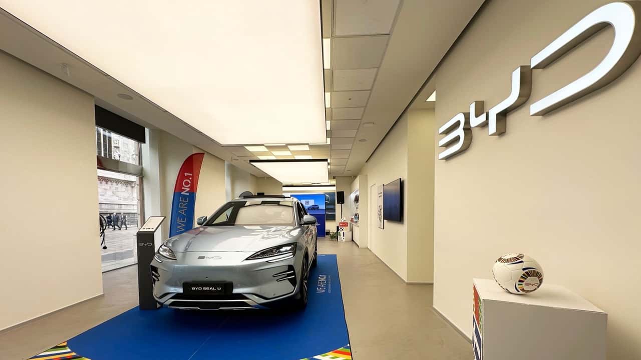 La seconda concessionaria BYD a Milano