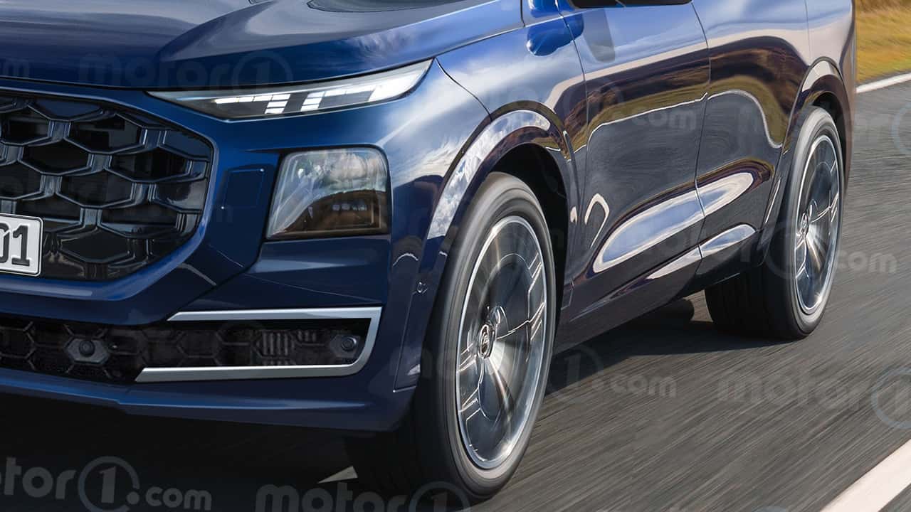 Audi Q7 2020 spy photo