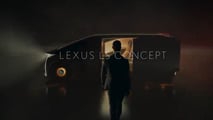 Lexus LS Van Concept, il teaser