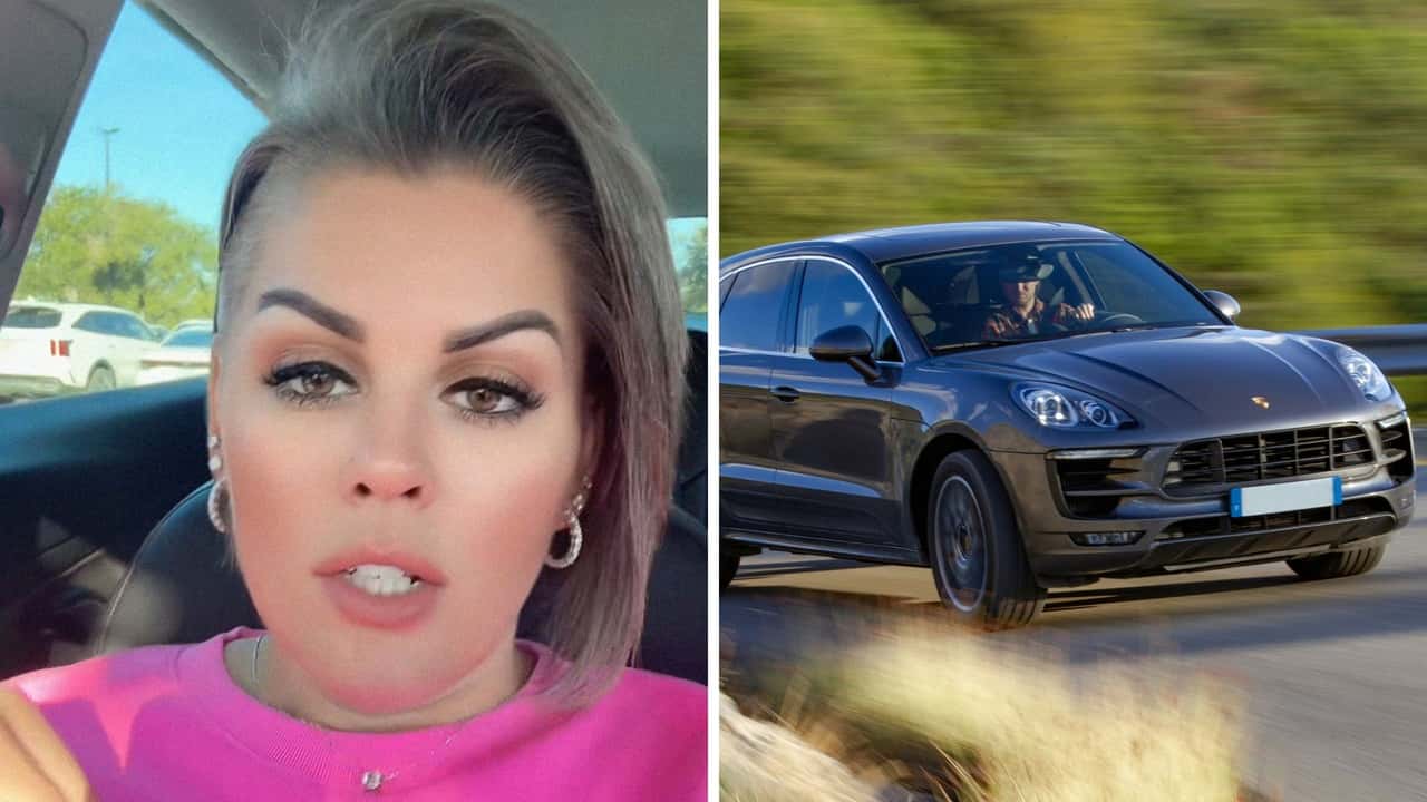 Woman sells her car to a used dealership