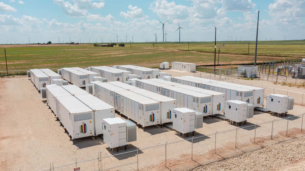 Un sistema di accumulo di energia su scala industriale di Energy Vault