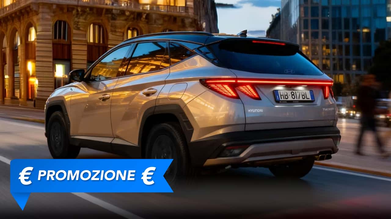 Promozione Hyundai Tucson, dicembre 2025