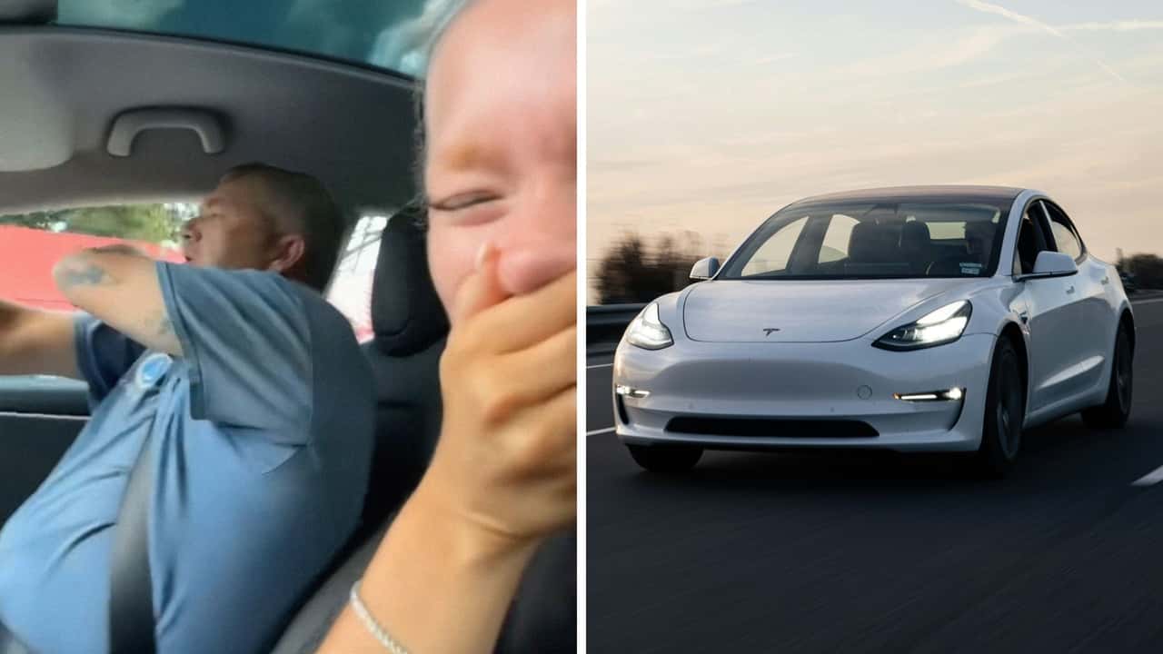 tesla dad drive