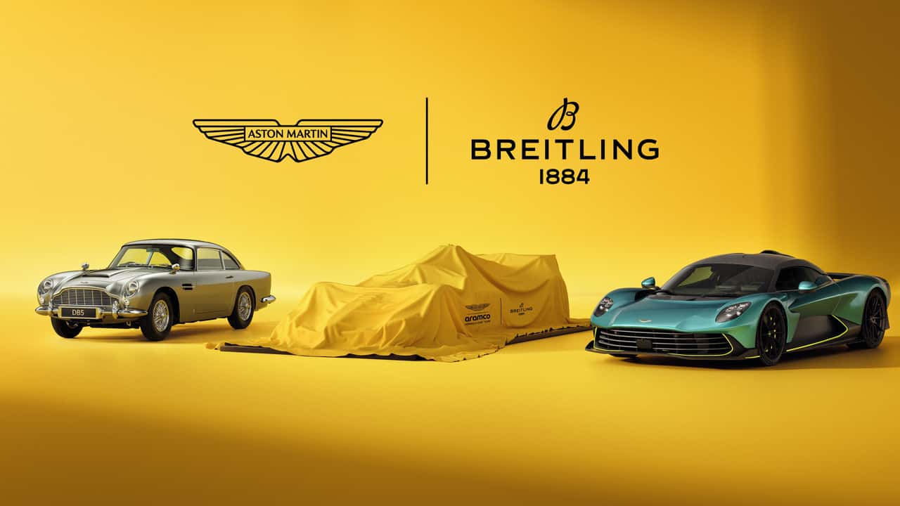 Aston Martin fecha parceria com a Breitling