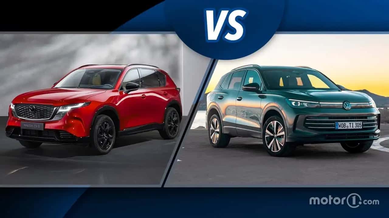 Mazda CX-5 vs. Volkswagen Tiguan, comparativa de SUV electrificados