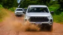 Nova Ram Dakota em ação