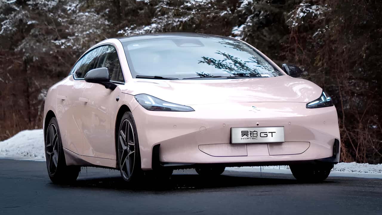 GAC Hyptec GT Lite - sedã cupê elétrico
