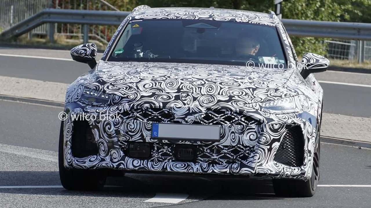 Flagra: Novo Audi RS6 terá versão Avant com motor V8 PHEV