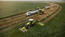 Jaguar 1200 Feldhäcksler von Claas erzielt neuen Weltrekord