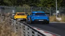 Porsche Taycan Turbo GT Manthey Kit Nurburgring Review