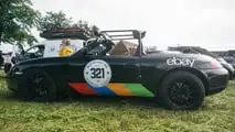 Porsche Boxster bei der eBay Motors Baltic Sea Circle Rallye 2026