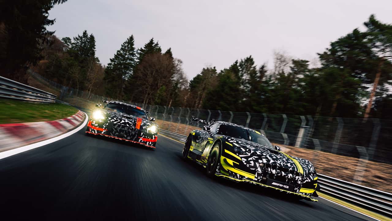 Mercedes-AMG GT Black Series ve GT3 Teaser'ları